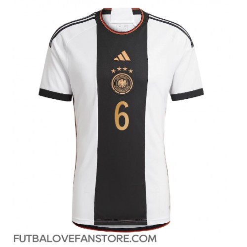 Nemecko Joshua Kimmich #6 Domáci futbalový dres MS 2022 Krátky Rukáv